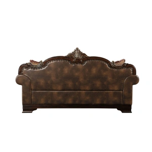 Homelegance Croydon Fabric/Bi-Cast Vinyl Living Room Set
