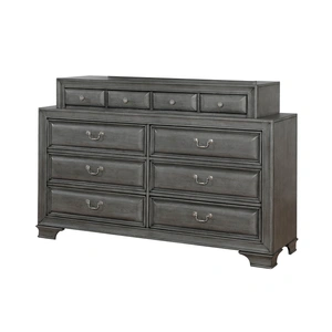 Furniture of America Brandt Wood Double Dresser w/10 Drawers