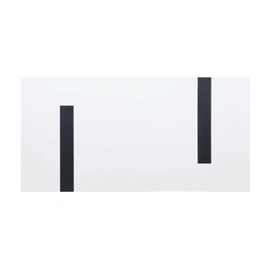 Furniture of America Eimear Lacquer/Metal Coffee Table, White/Black