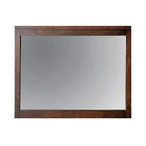 Furniture of America Willamette Wood Rectangular Mirror