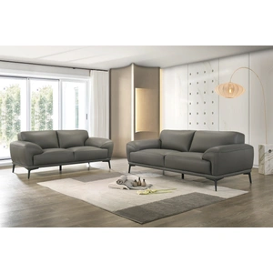 Beverly Hills Furniture Fae Leather Living Room Set