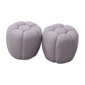 J&M Furniture Fantasy Fabric Ottoman