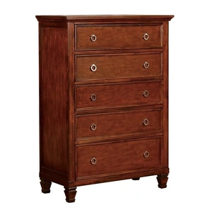 New Classic Furniture SM Tamarack Wood Chest w/5 Drawers