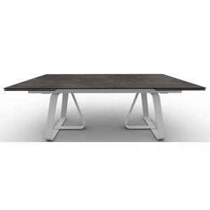 Calligaris Sunshine W78.7-inch Ceramic/Metal Customizable Extendable Rectangular Dining Table