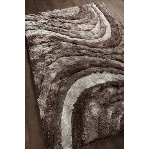 Chandra Flemish Polyester Rectangular Hand-woven Rug, Ivory/Taupe/Beige