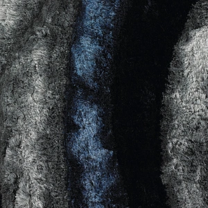 Chandra Flemish Polyester Rectangular Hand-woven Rug, Navy/Blue/Grey