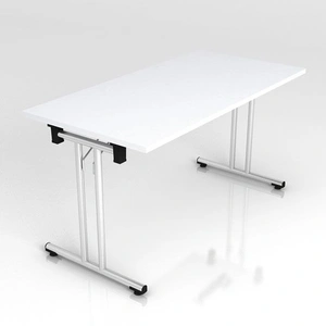 NARBUTAS Flip-Top Conference Table w/Folding Legs