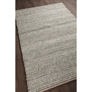 Chandra Forstel Wool Rectangular Hand-woven Rug, Natural Mix