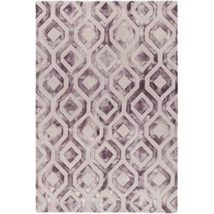Chandra Fran Wool Rectangular Hand-tufted Rug, Composition 2