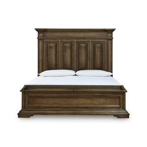 Ashley Furniture Frantanna Wood Panel Storage Bed, Brown