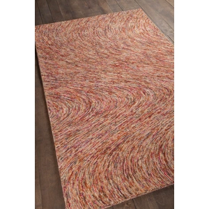 Chandra Galaxy Wool Rectangular Hand-knotted Rug, Multi, Composition 4