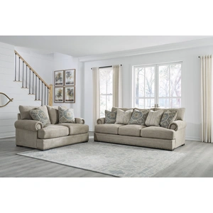Ashley Furniture Galemore Fabric Living Room Set, Quarry