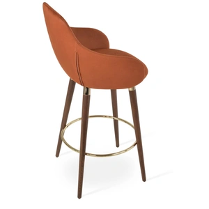 SohoConcept Furniture Gazel Wood Arm Barstool