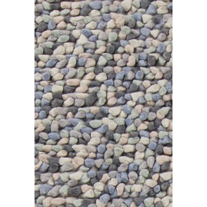 Chandra Gems Wool Round Hand-woven Rug, 7'9-inch, Grey Multi
