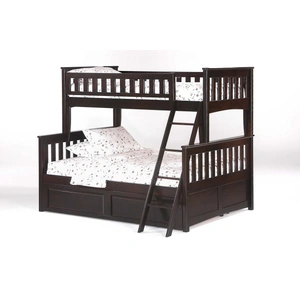 Night & Day Furniture Ginger Wood Bunk Bed, Twin/Full Size