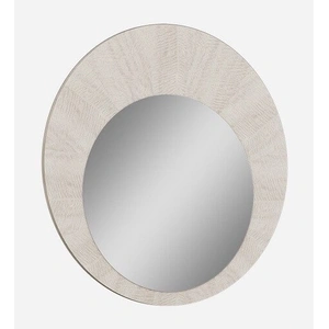 J&M Furniture Giorgio Modern Mirror, Light Maple