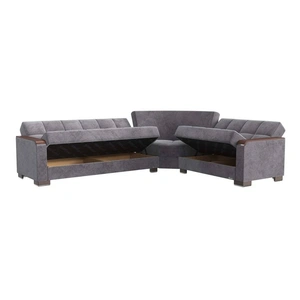 Casamode Armada X Customizable Fabric Convertible L-Shaped Sectional Sofa, Composition 1