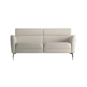 Natuzzi Editions Greg Fabric/Leather Power Recliner Sofa
