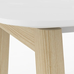NARBUTAS Nova Wood HPL D56.7-inch Office 2-Desk Bench