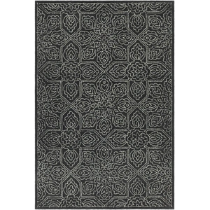 Chandra Hailee Wool Rectangular Hand-tufted Rug, Composition 1