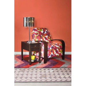 Hammary Downtown Rectangular Wood 1-Drawer Chairside Table