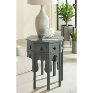 Hammary Hidden Treasures Hex Wood Veneer Cocktail Table Set