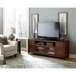 Hammary Sunset Valley Rich Mahogany 72-inch Entertainment Console w/4 Doors & 2 Drawers, Mahogany