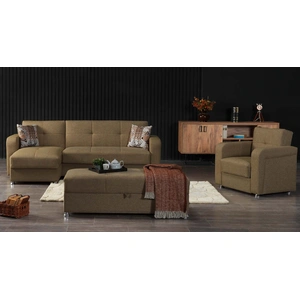 Casamode Harmony Fabric Convertible Living Room Set