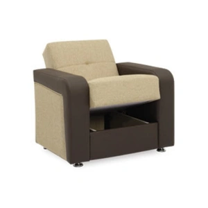 Casamode Harmony Fabric/PU Convertible Sleeper Chair