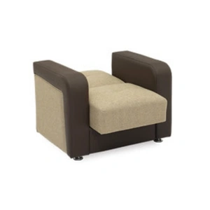 Casamode Harmony Fabric/PU Convertible Sleeper Chair