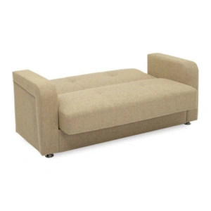 Casamode Harmony Fabric/PU Convertible Loveseat