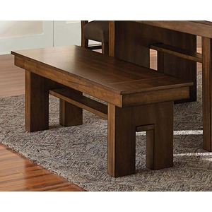 Homelegance Sedley Transitional Wood Dining Bench, Walnut