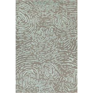 Chandra Hester Wool/Viscose Rectangular Hand-tufted Rug