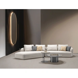J&M Furniture HF5510 Fabric Sofa, Grey