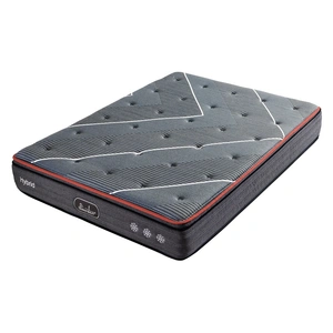 Pantek Furniture HT12 12-inch Euro Top Cooling Fabric Gel Hybrid Compressed Mattress (Rolled Up)