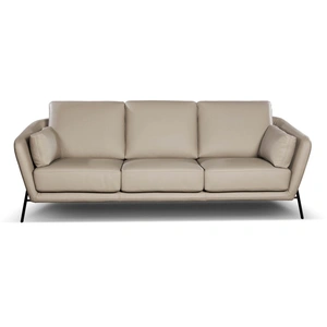 Diven Living Idra Leather Sofa, Spessorato Ardesia