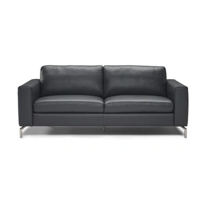 Natuzzi Editions Sollievo Fabric/Leather Sofa w/ Metal Legs