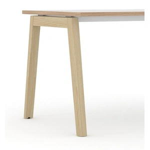 NARBUTAS Nova Wood Rectangular Melamine W94.5-inch 8-Person Office Meeting Table
