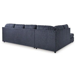 Ashley Furniture Albar Place 2-Piece Polyester U-Shaped Sectional Sofa w/Left Arm Chaise Facing