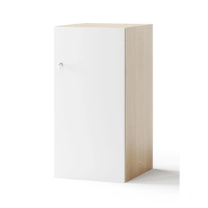 NARBUTAS Choice Office Single Row Locker w/Big Lockable Door & Cylinder Lock w/Retention