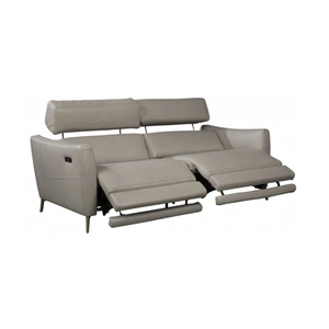 Natuzzi Editions Greg Fabric/Leather Power Recliner Loveseat