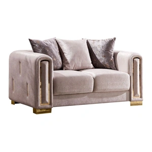 Galaxy Home Furnishings Impreza Velvet Loveseat