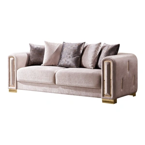 Galaxy Home Furnishings Impreza Velvet Sofa