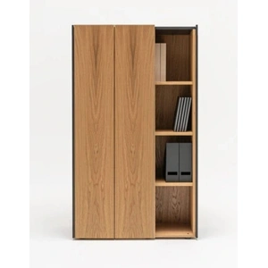 MDD Office Furniture Viga Office Wardrobe w/Open Bookcase