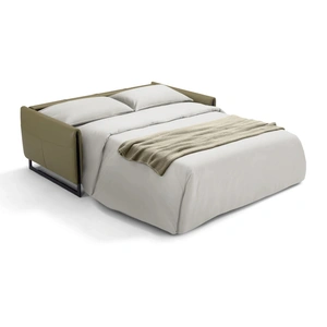Diven Living Italo Leather Convertible Sofabed Customizable