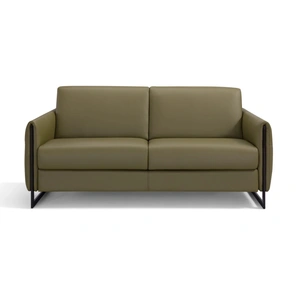 Diven Living Italo Leather Convertible Sofabed Customizable