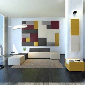 NARBUTAS Jazz Chill Out Modular Lounge 5-seater L-shaped Seating with Pouf