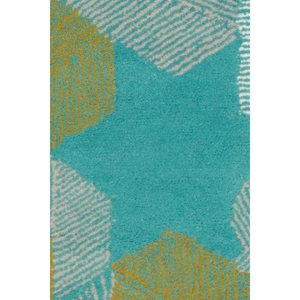 Chandra Jessica Swift Wool/Viscose Rectangular Handmade Rug, Composition 3
