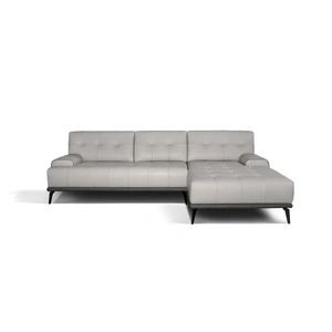 Diven Living Joey Leather Modular Customizable Sectional Sofa