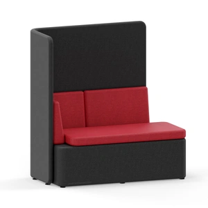 MDD Office Furniture KAIVA Modular Large Seat with High Left Screen